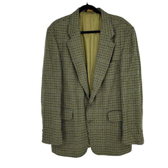 Vintage Banana Republic Mens L Lambswool Jacket Safari Collection Blazer USA - Picture 2 of 15